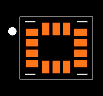 LSM6DSOQTR Footprint