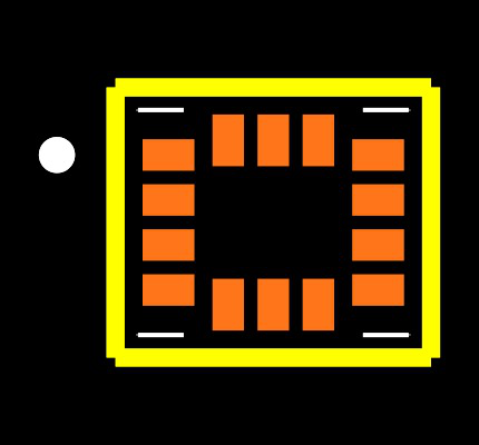 LSM6DSV16BXTR Footprint