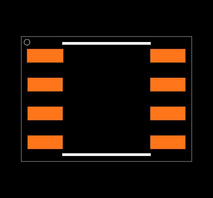 M24C04-WMN6 Footprint