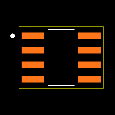 M24C64-RMN6P Footprint