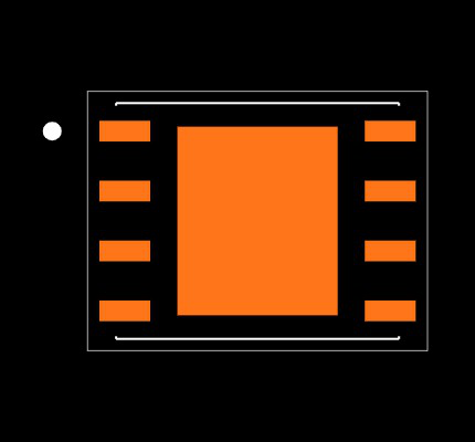 M25P20-VMP6 Footprint