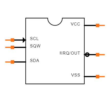 M41T62LC6F Symbol