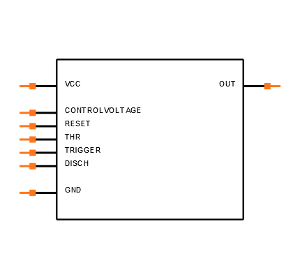 NE555DT Symbol