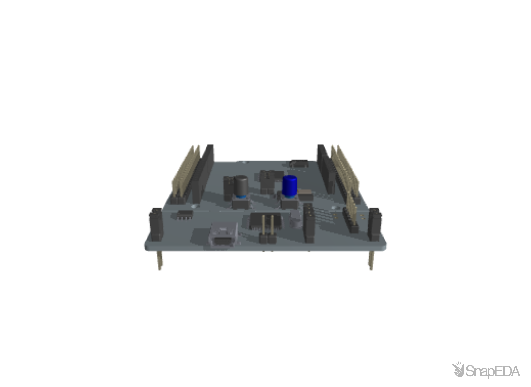 NUCLEO-F072RB 3D Model