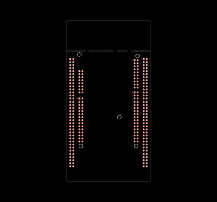 NUCLEO-F756ZG Footprint