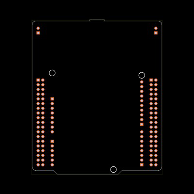 NUCLEO-G431RB Footprint