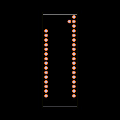 NUCLEOG431KB Footprint