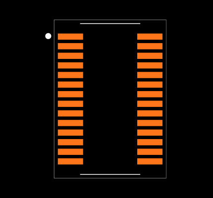 ST1284-01A8 Footprint