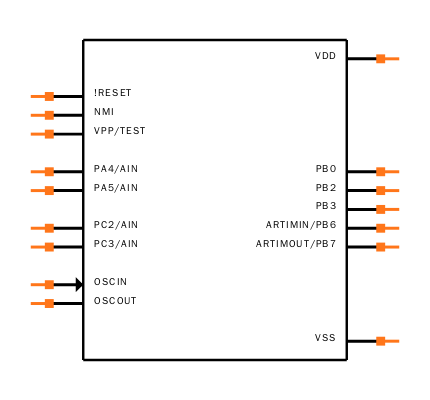 ST62T62CM6 Symbol