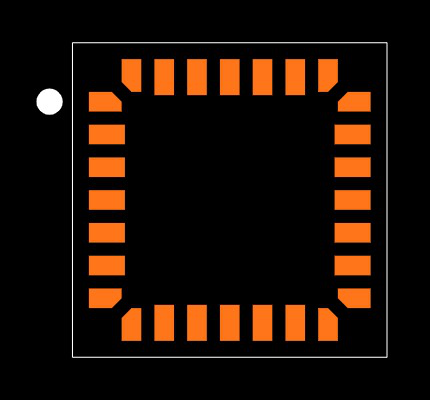 STM32F042G6U6 Footprint