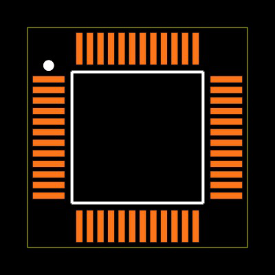 STM32F051C8T6 Footprint