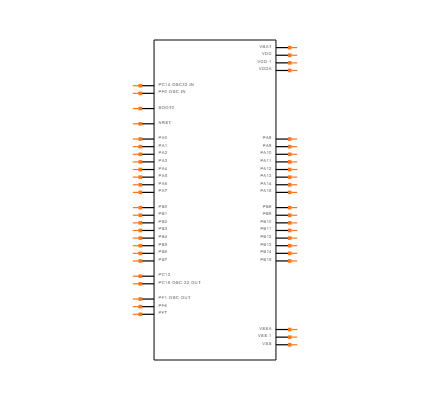 STM32F051C8T6 Symbol