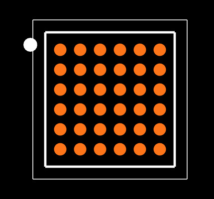 STM32F051T8Y6TR Footprint