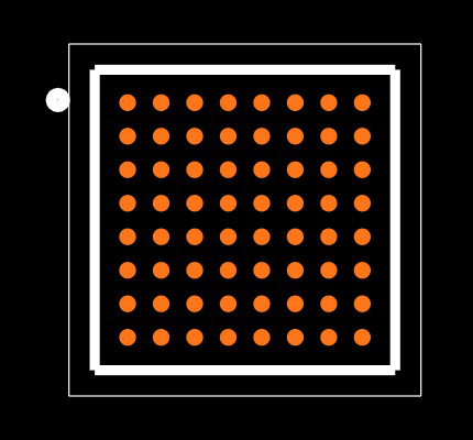 STM32F091RCY6TR Footprint