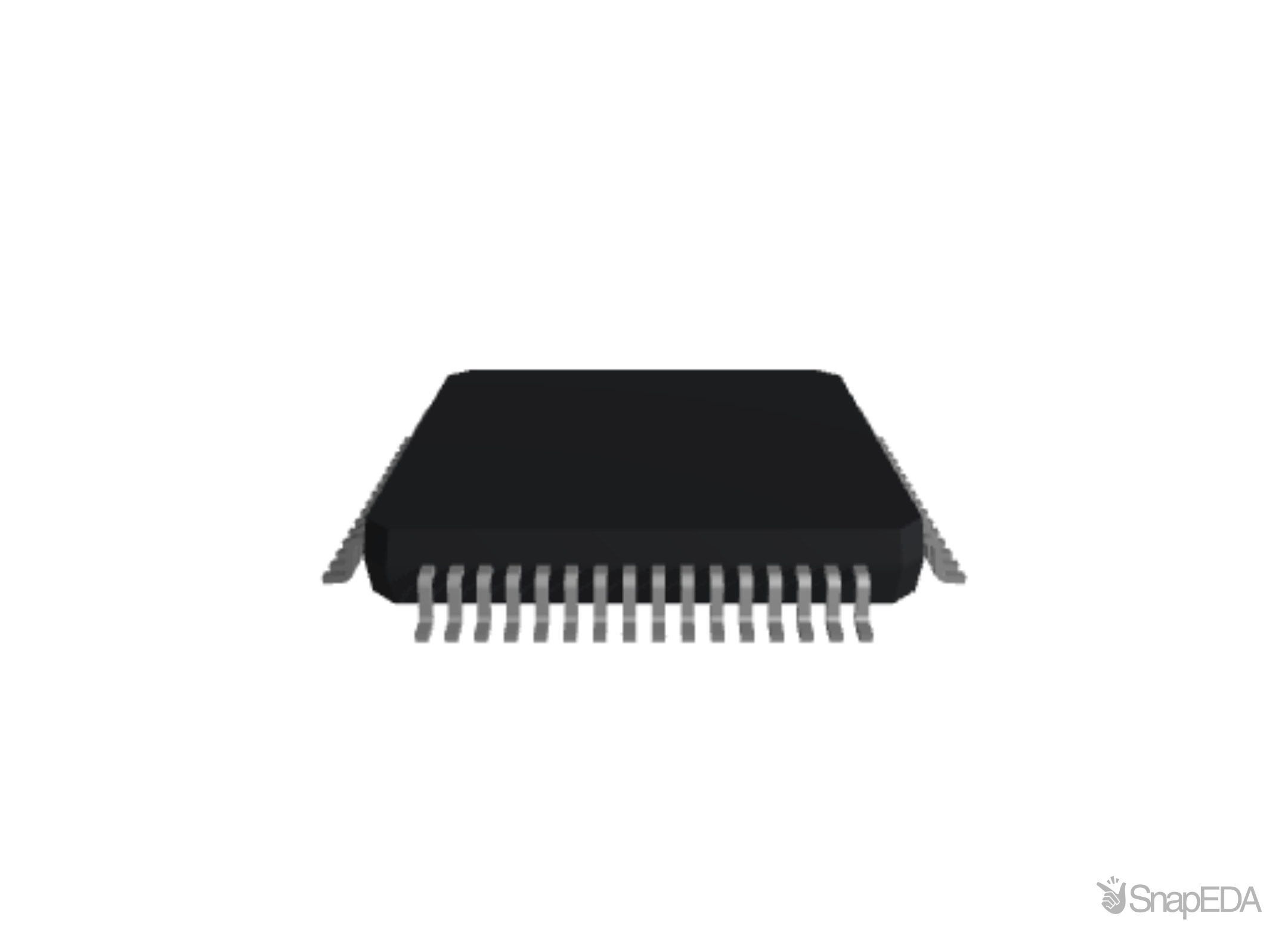 STM32F103RBT6 3D Model