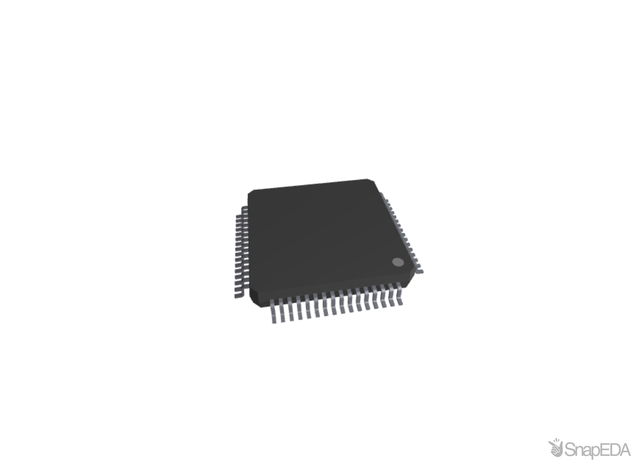 STM32F103RCT7 3D Model