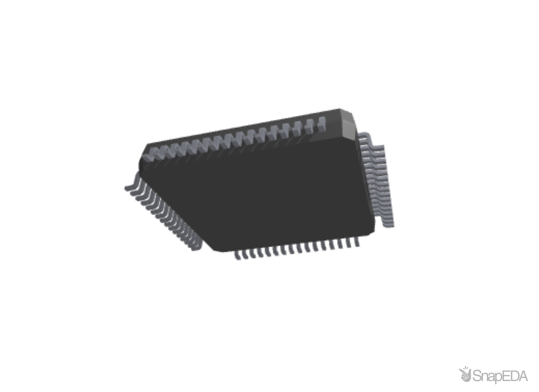 STM32F205RBT6 3D Model
