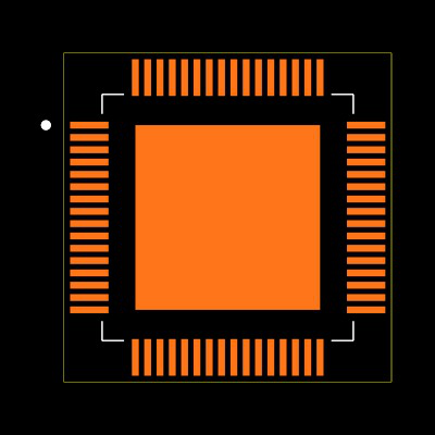 STM32F205RGT6W Footprint