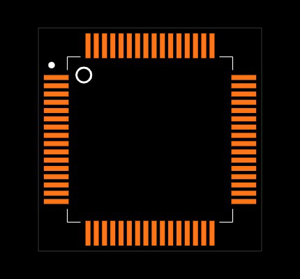 STM32F401RET7 Footprint