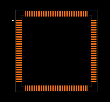 STM32F427ZIT7 Footprint