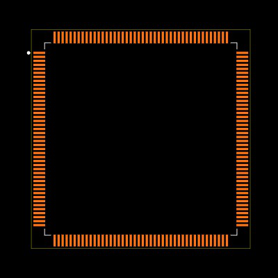 STM32F746IGT6 Footprint