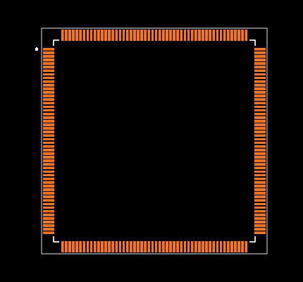 STM32F767BGT6 Footprint