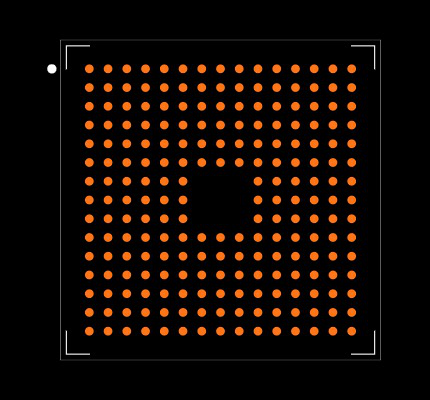 STM32F779NIH6 Footprint