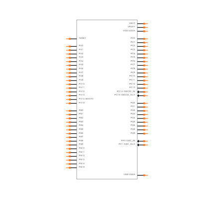 STM32G070RBT6TR Symbol