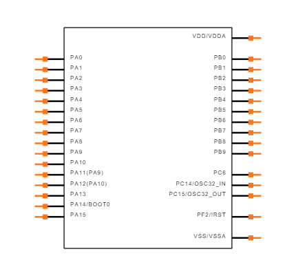 STM32G081KBT6 Symbol