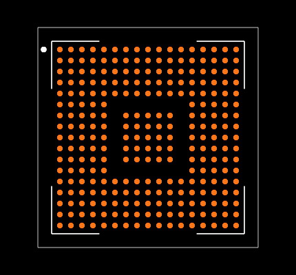 STM32H753XIH6 Footprint