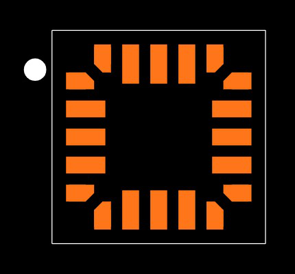 STM32L011F4U6TR Footprint
