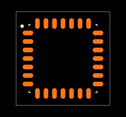 STM32L031G6U6 Footprint