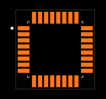 STM32L052K8T6 Footprint