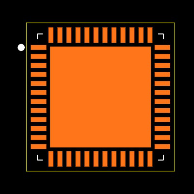 STM32L071CZU6 Footprint