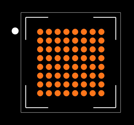 STM32L072RZI6D Footprint
