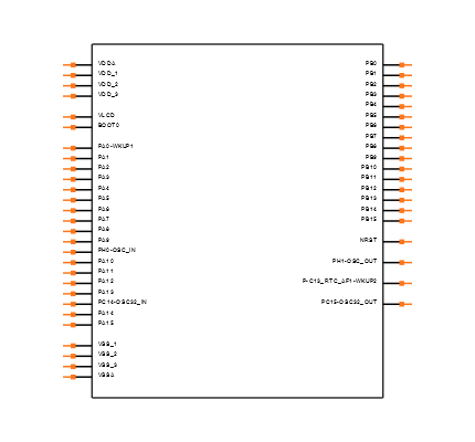 STM32L151C8T6 Symbol