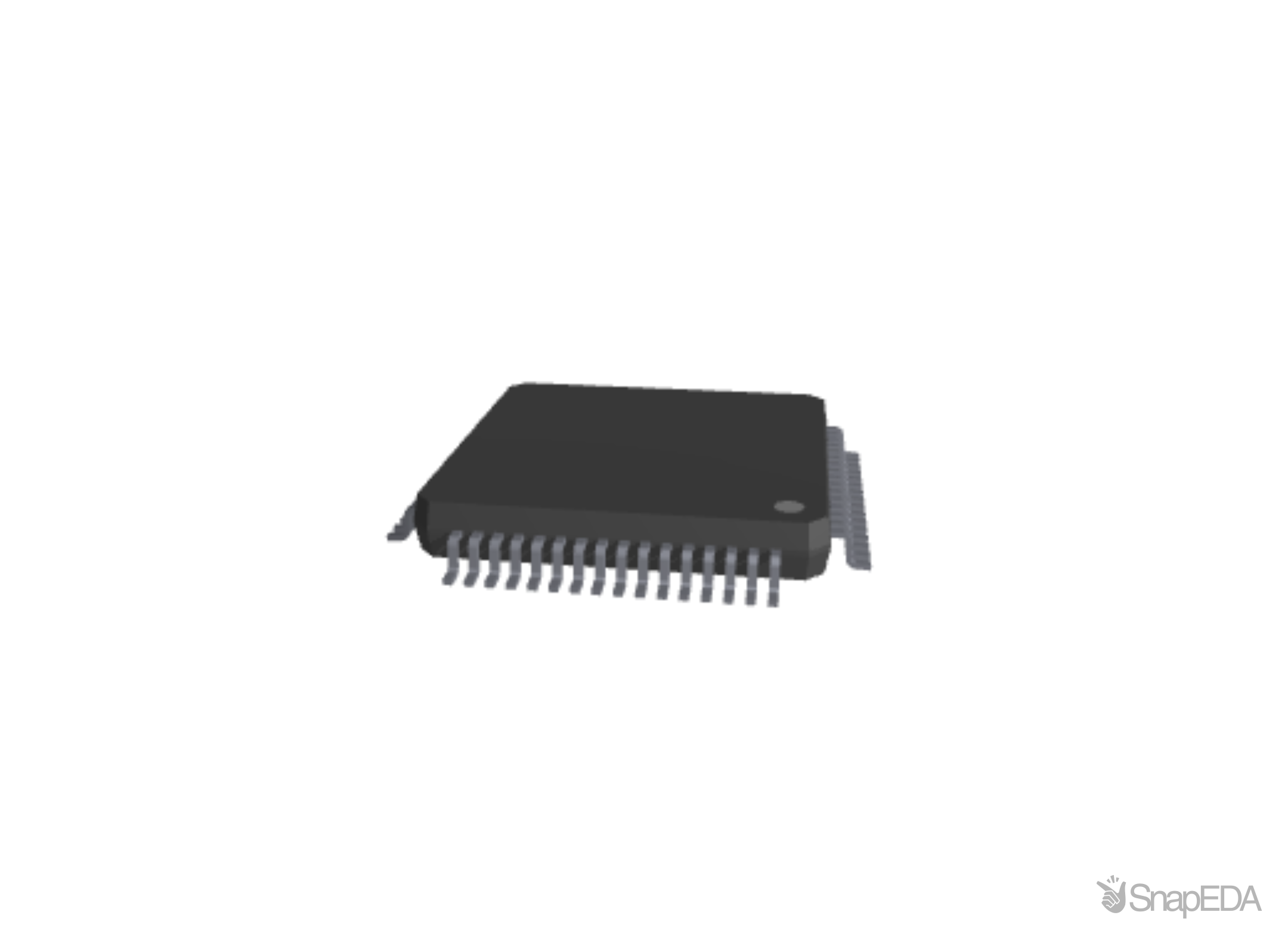 STM32L412RBT6 3D Model