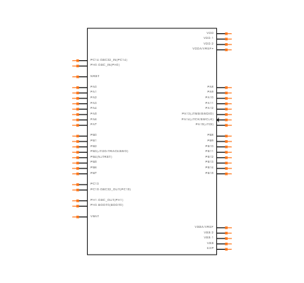 STM32L451CCU3 Symbol