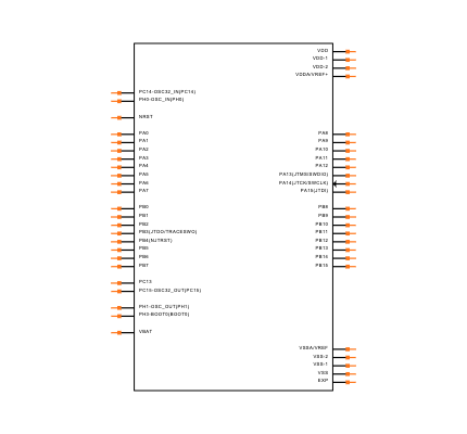 STM32L451CCU6 Symbol