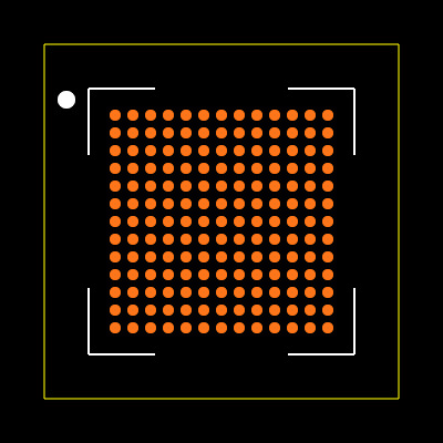 STM32N657A0H3QTR Footprint