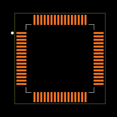 STM32U595RJT6Q Footprint