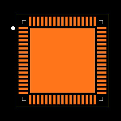 STM32WBA65RGV6 Footprint