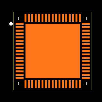 STM32WBA65RIV6TR Footprint