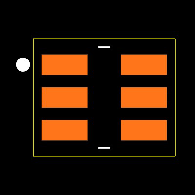 STM6779LWB6F Footprint