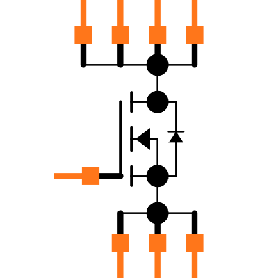 STS6NF20V Symbol