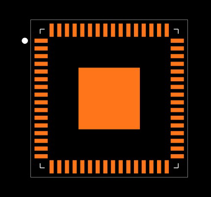 STSPIN32G4 Footprint