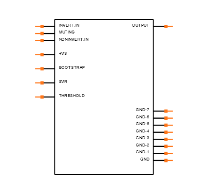 TDA1905 Symbol