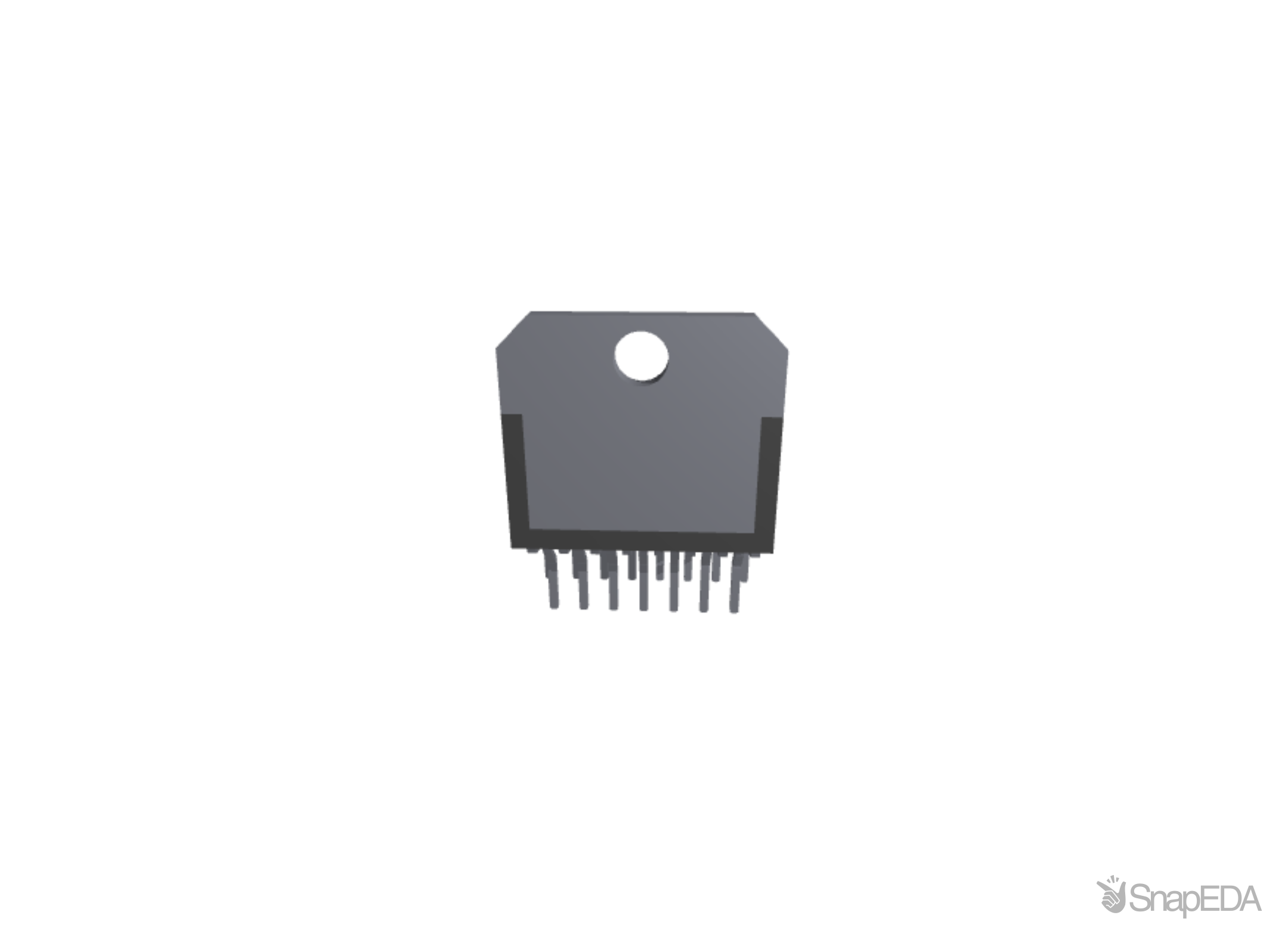 TDA7266 3D Model