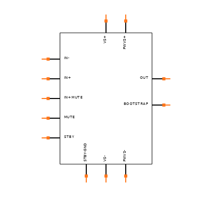 TDA7294HS Symbol