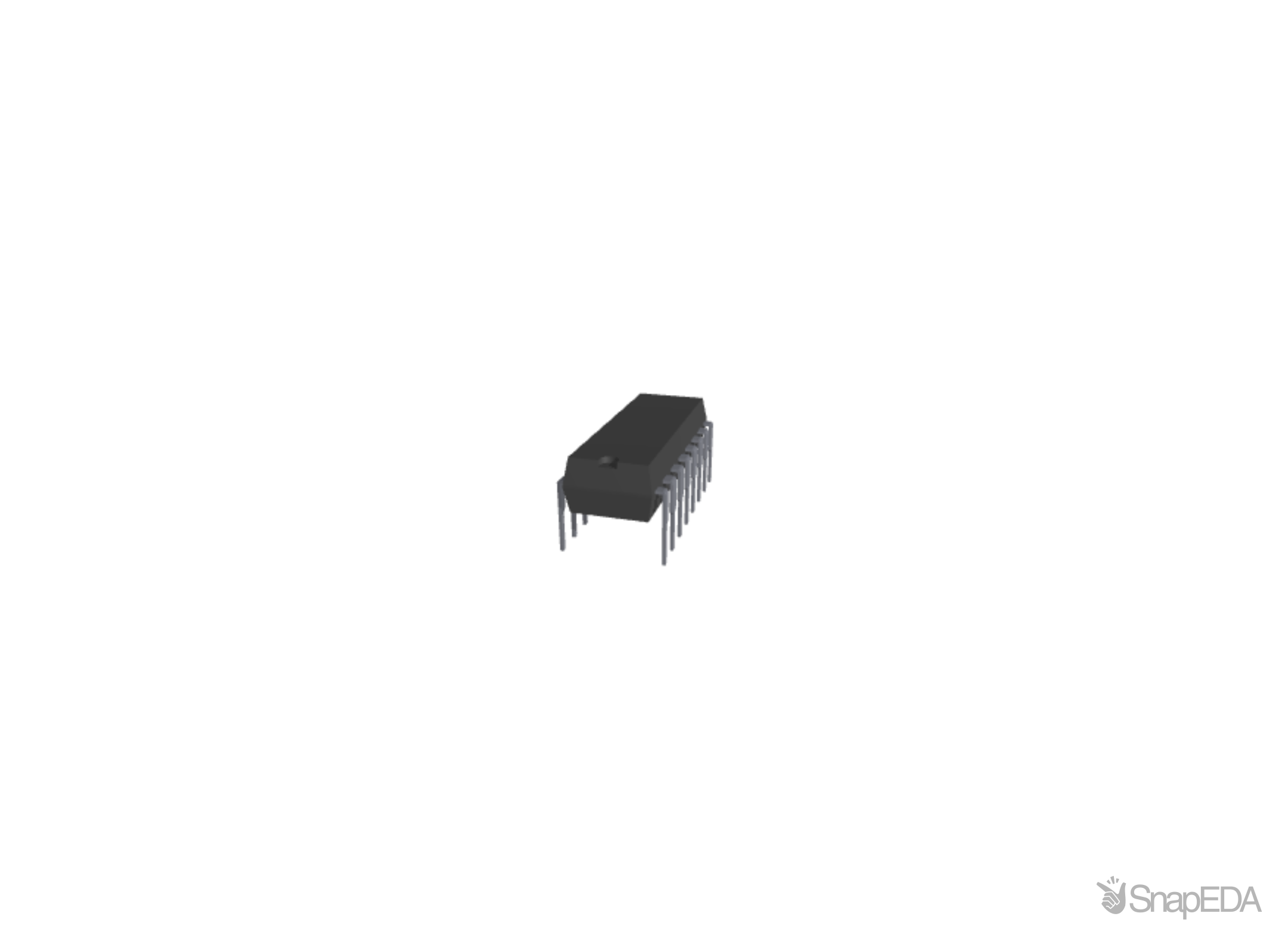 TDA7448 3D Model